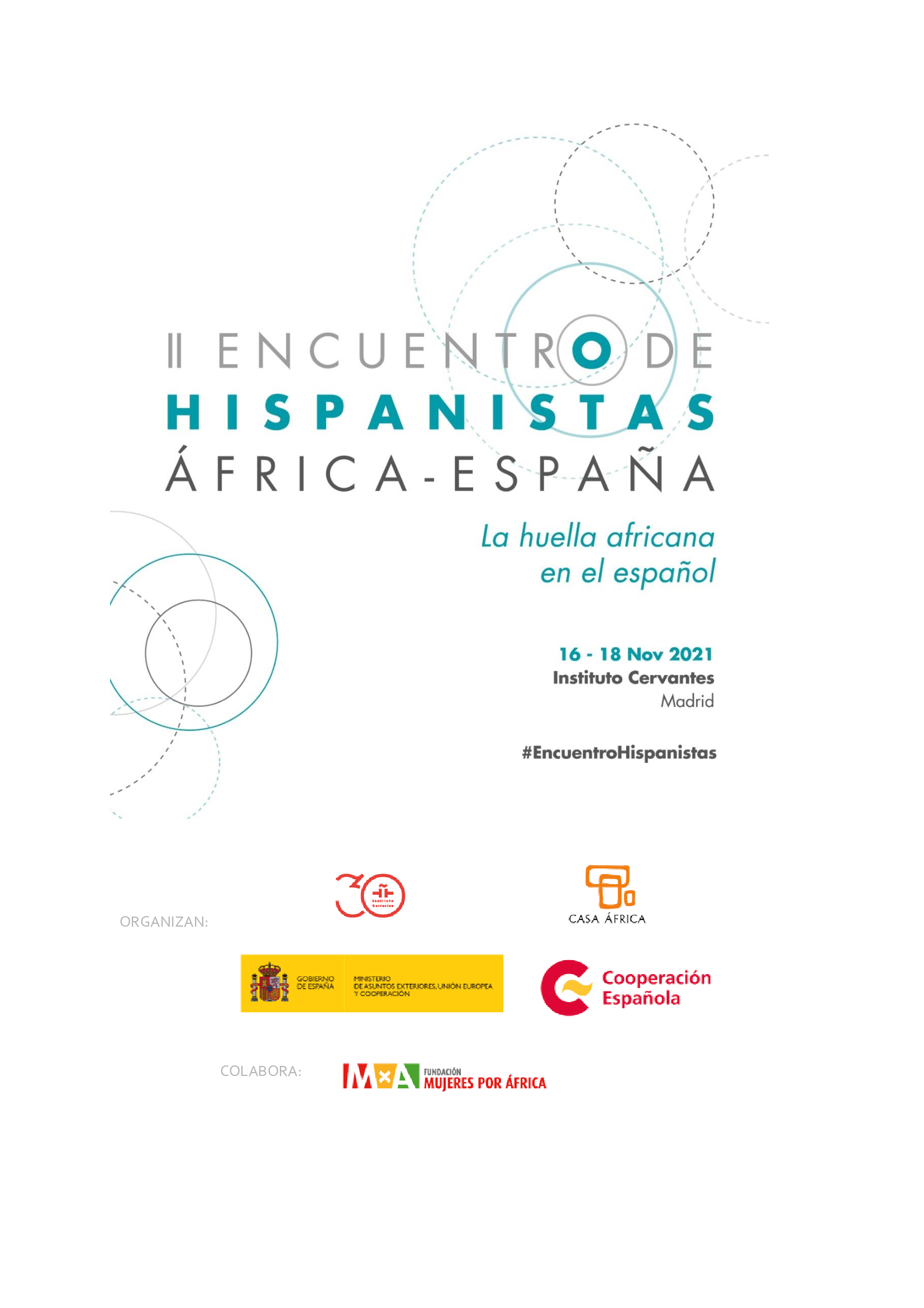 II Encuentro de Hispanistas África-España